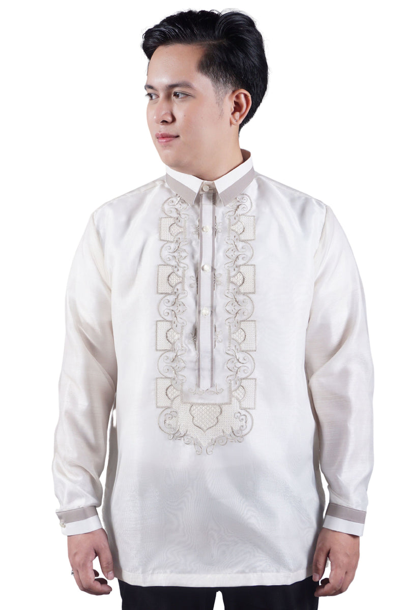 Organza Barong Tagalog - Colby JN40 – Barong World