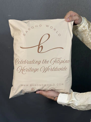 Set Organza Mestiza Top & Duchess Filipiniana Skirt - Lisa - MR415