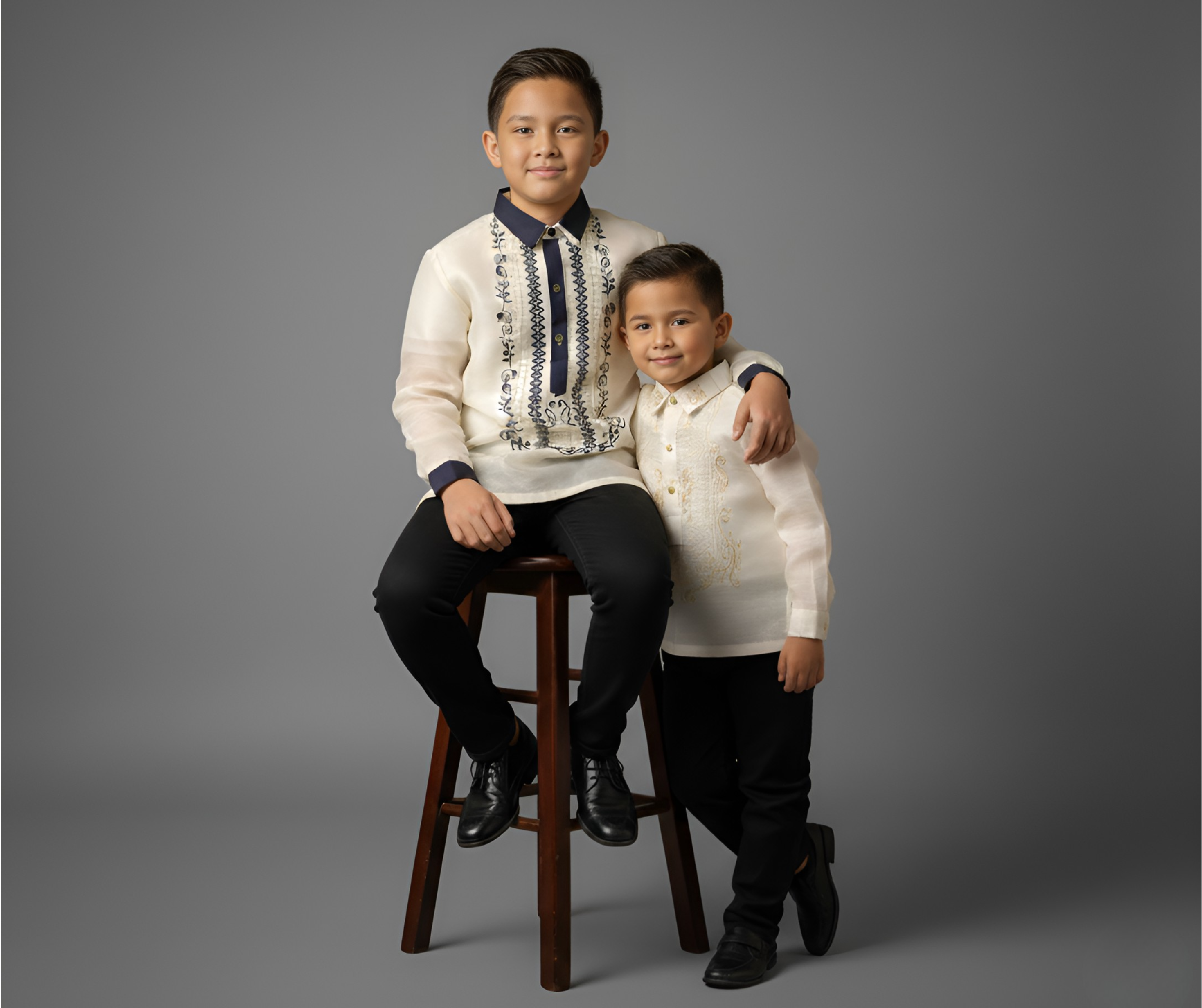 Boys Barong Tagalog for kids