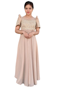 Radiant Elegance Mother of the Bride Dress Matet JN55 Barong World