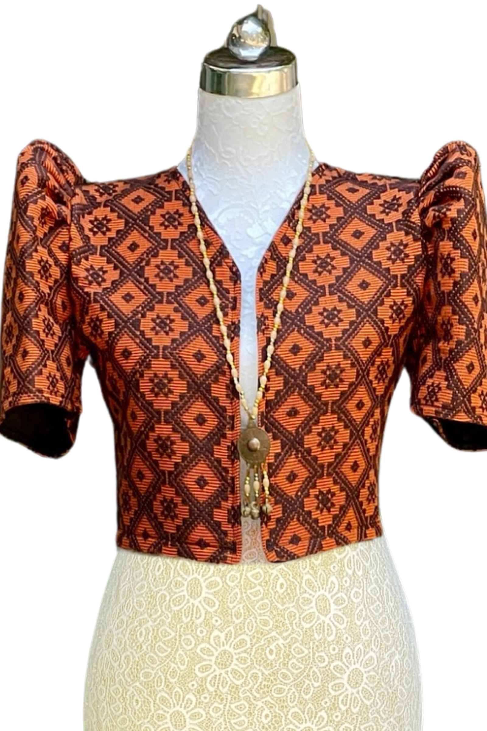 Handwoven Filipiniana Bolero
