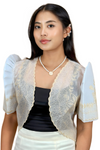 White Filipiniana Bolero