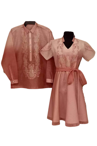 Barong Tagalog Couple Set 