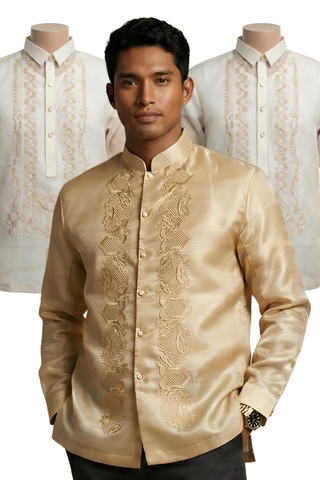 Weddding Barong Tagalog Set