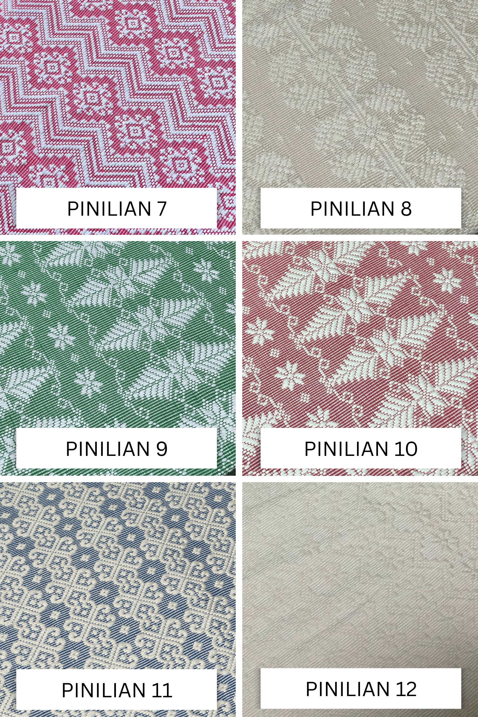 Handwoven Ilocos Pinilian Modern Filipiniana Dress - HW22