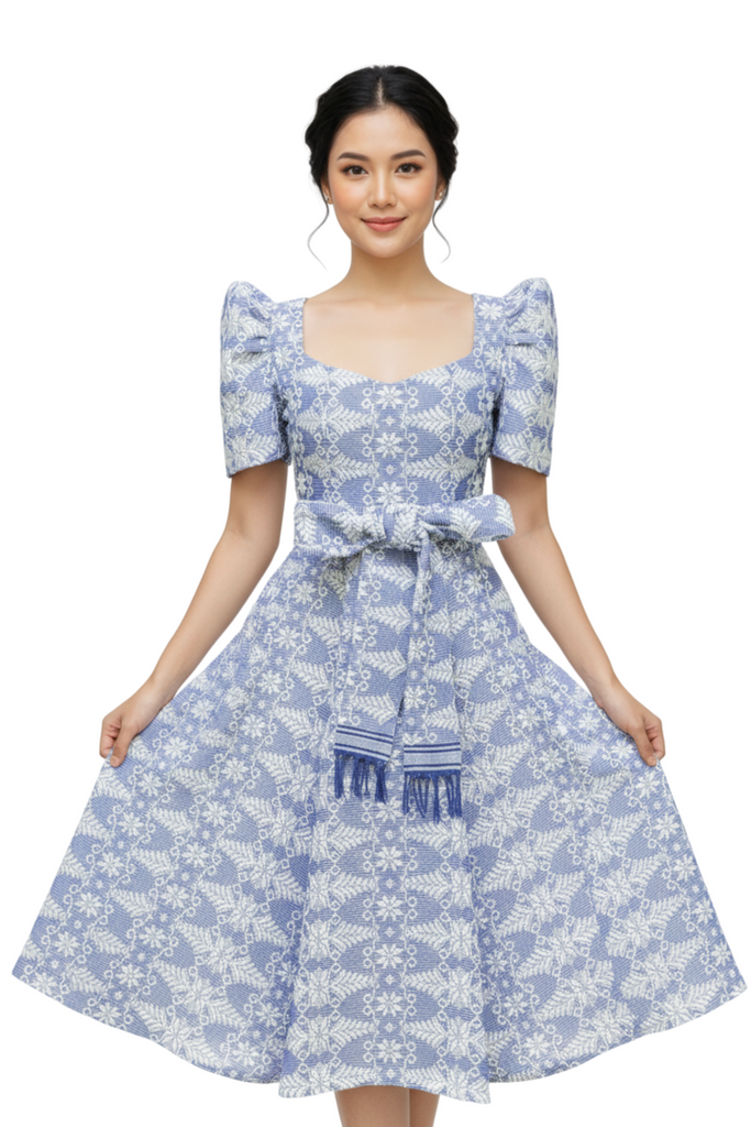 Pinilian Modern Filipiniana Dress