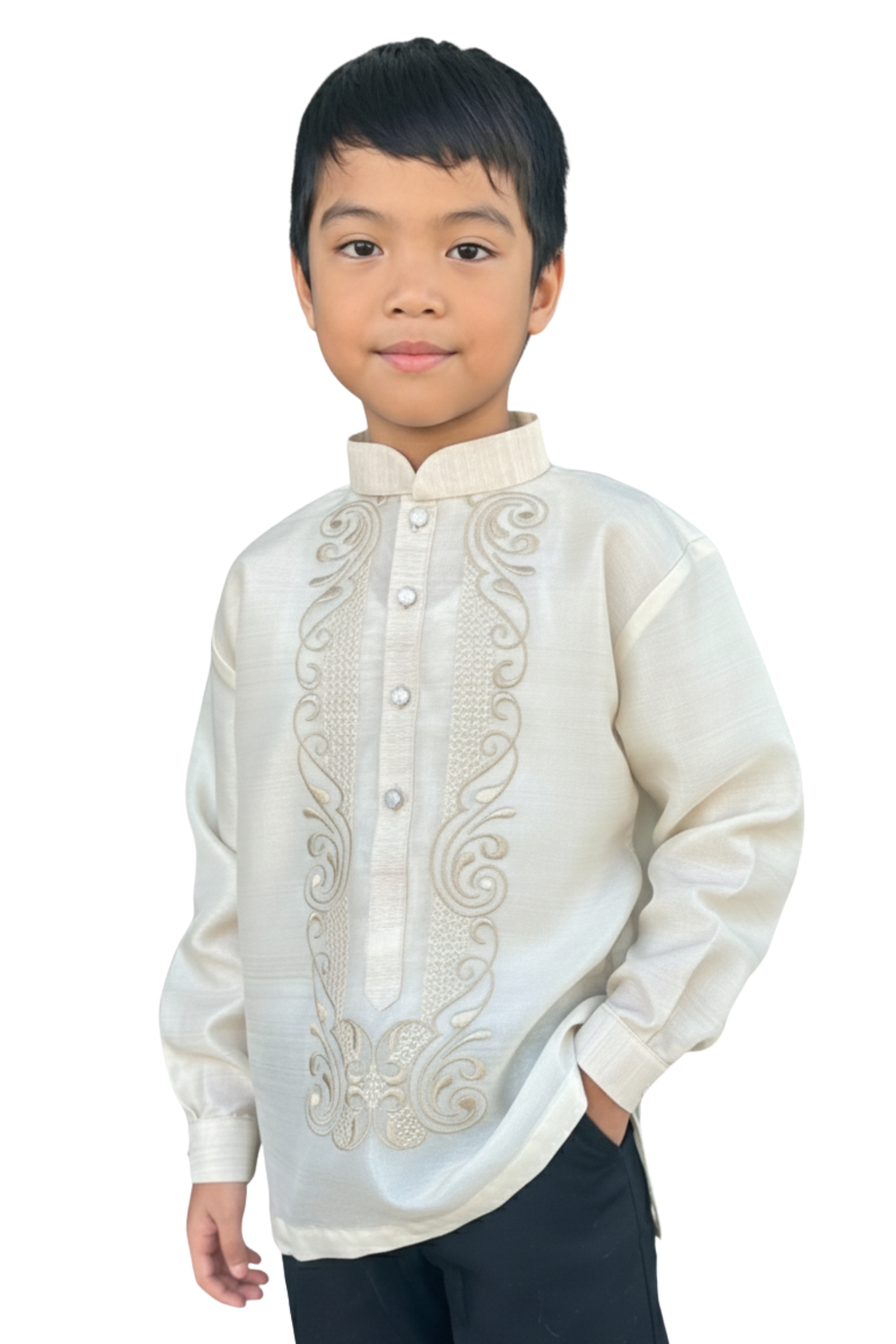 Boys Barong Tagalog wedding