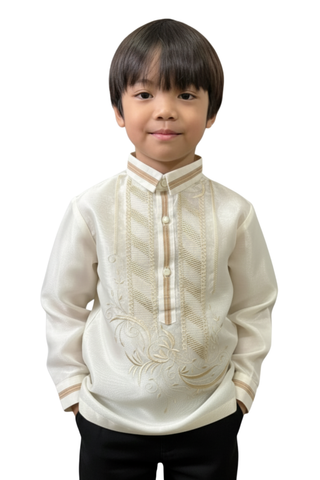 Elegant Boy's Barong Tagalog 