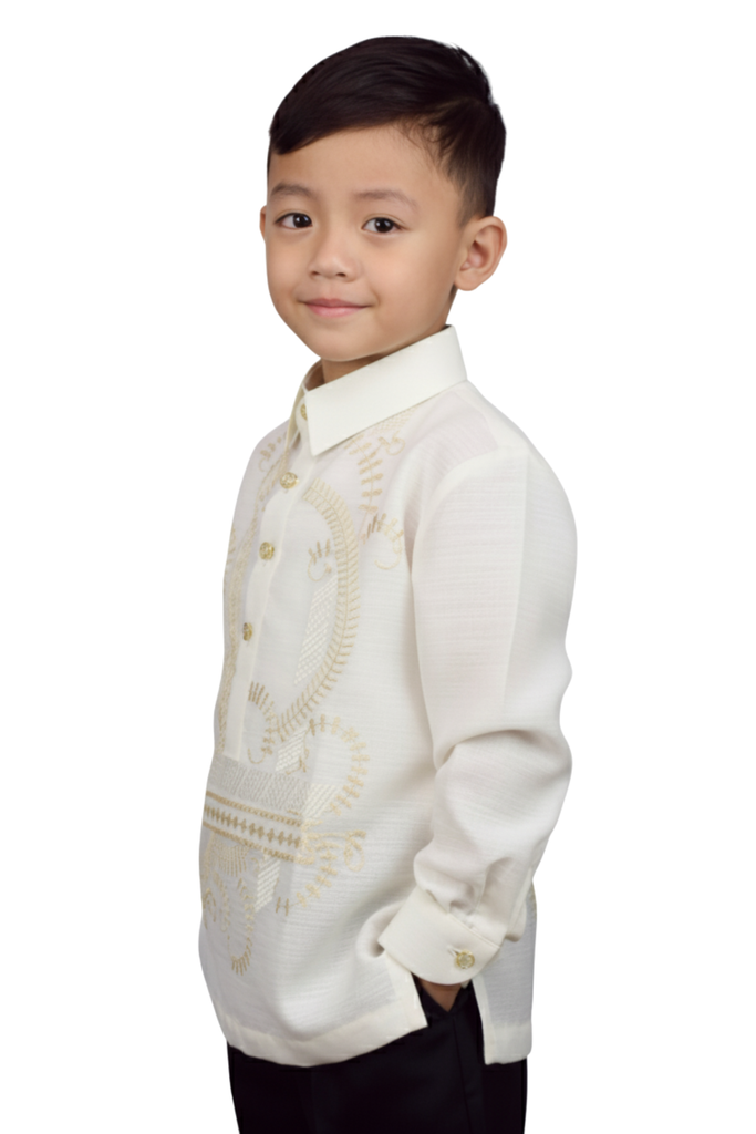 Boy's Barong Tagalog for wedding