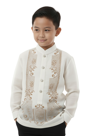 Elegant Boy's Barong Tagalog
