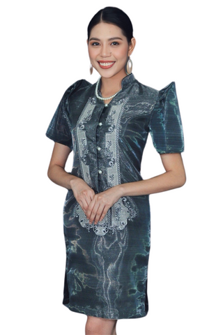 Filipiniana Barong Dress