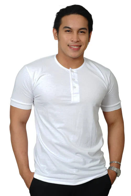 Camisa De Chino | White Short Sleeve
