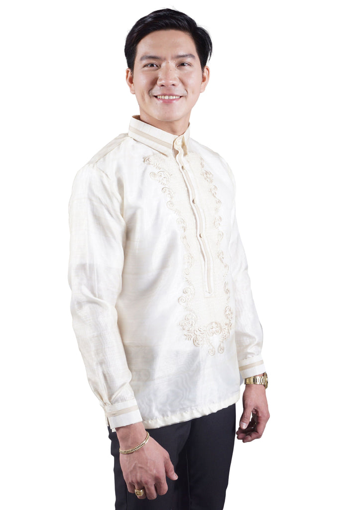 Organza Barong Tagalog - Chaim JN39 – Barong World