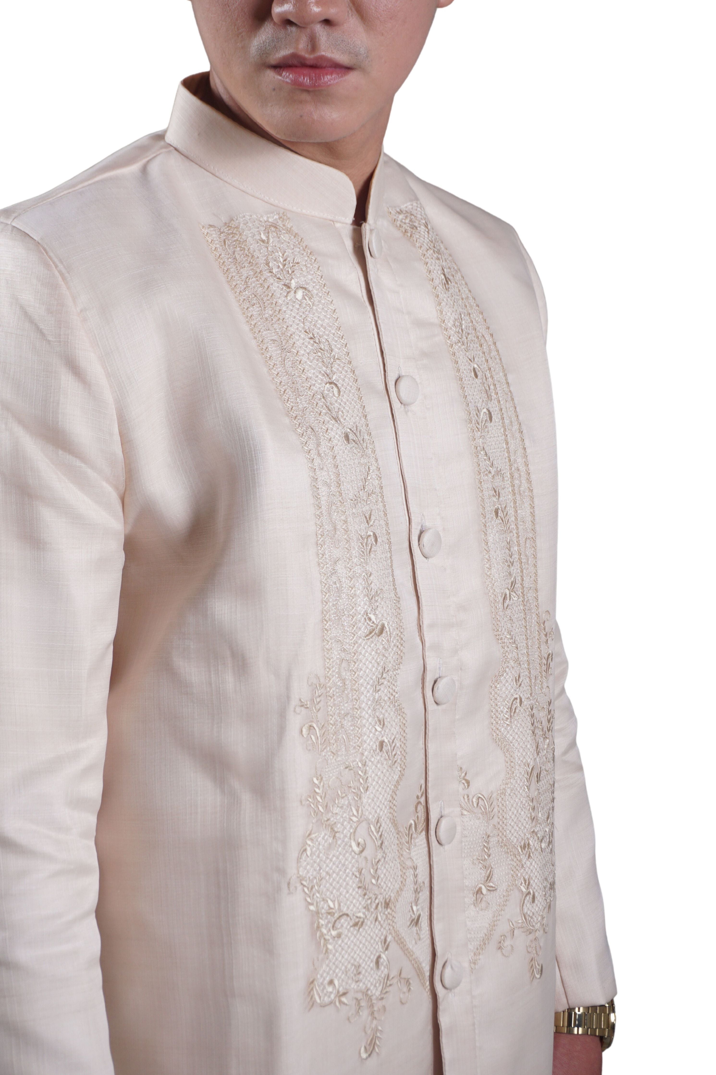 Premium Coat Cocoon Satin Barong Tagalog
