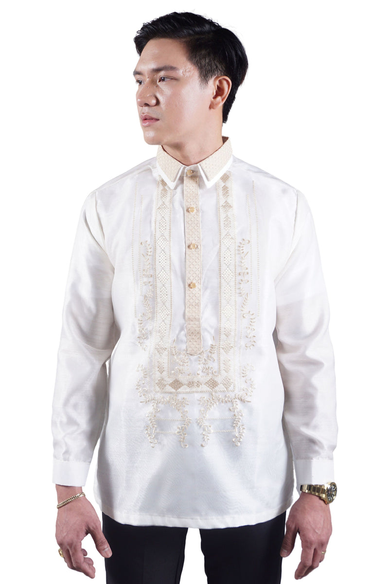 Organza Barong Tagalog - Axel JN34 – Barong World