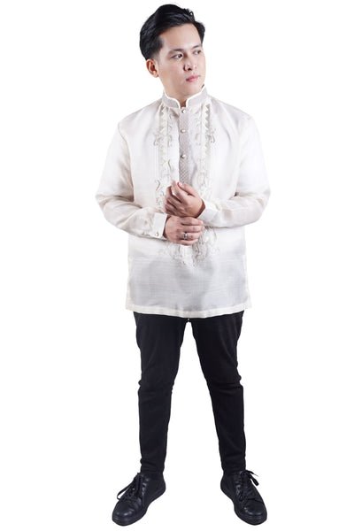 Classic & Elegant Barong Tagalog Pina Cocoon - Charles Size Small CL134