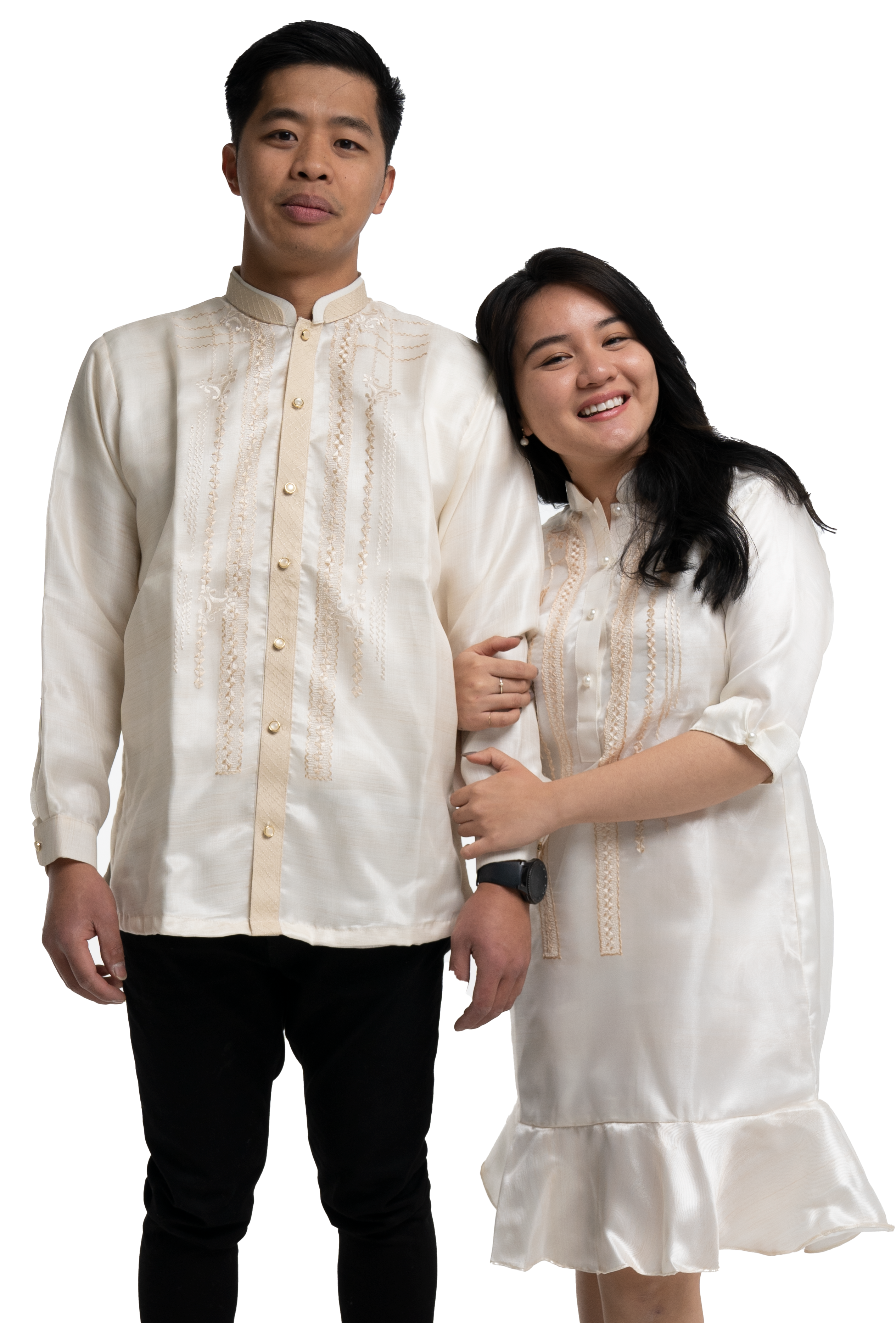 Organza Barong Couple Set