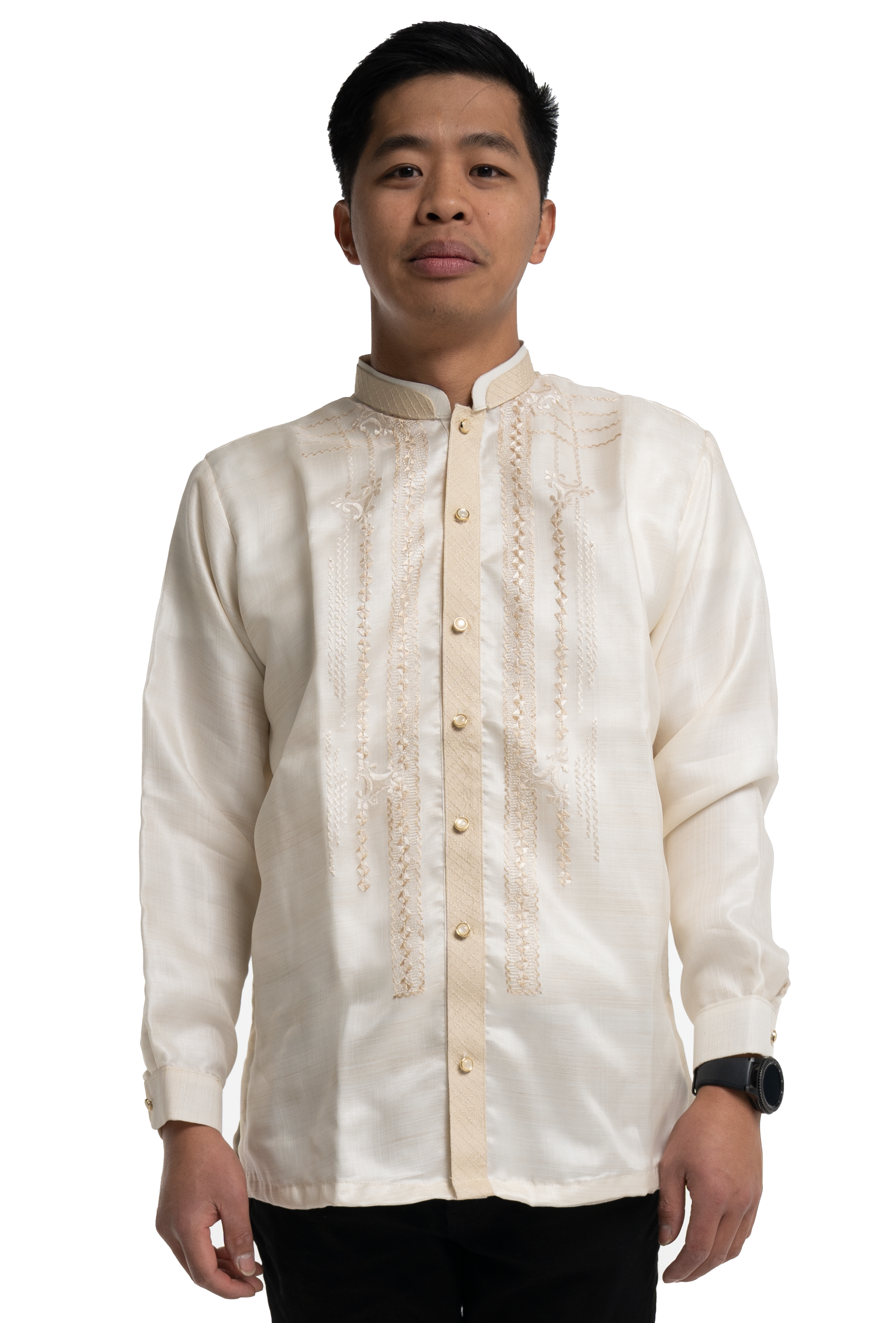 White Classic Organza Barong Tagalog