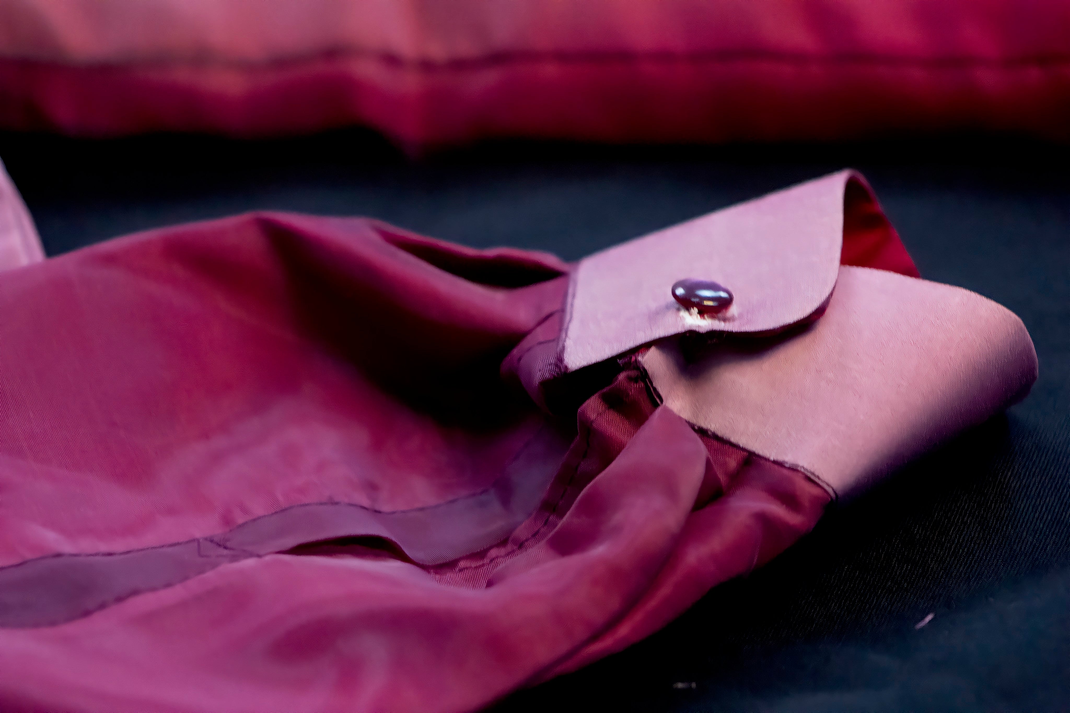 Piña Organza Red Barong Tagalog