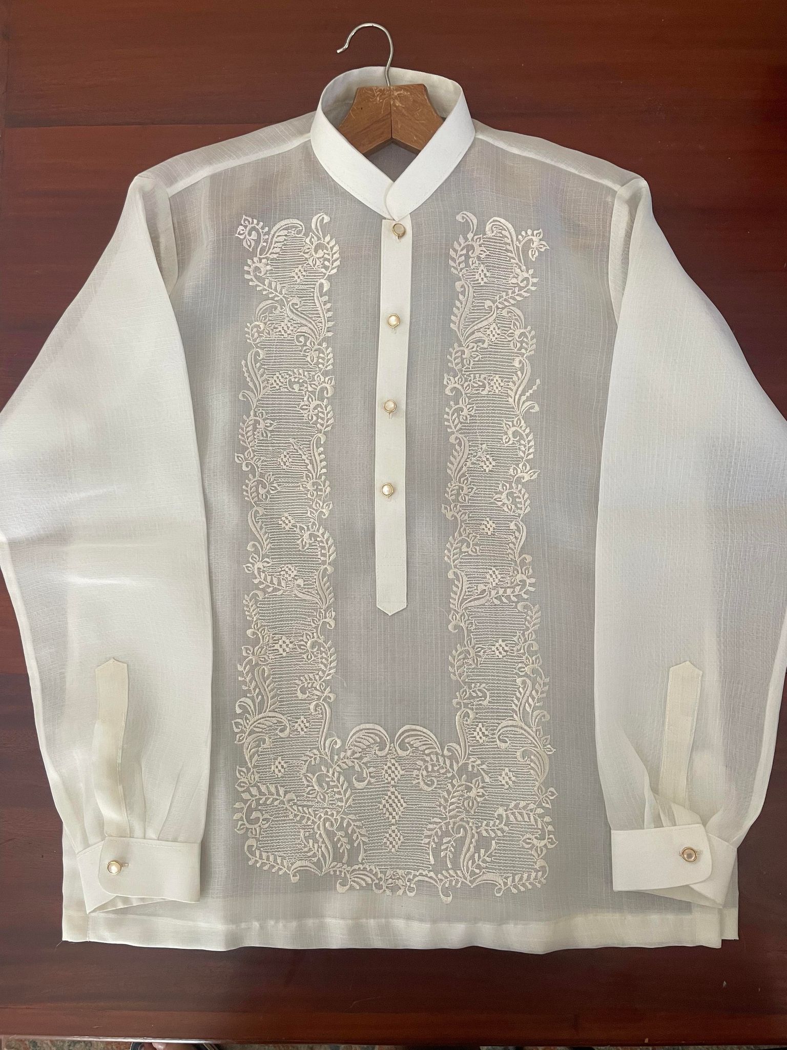 Pure Piña Barong Tagalog