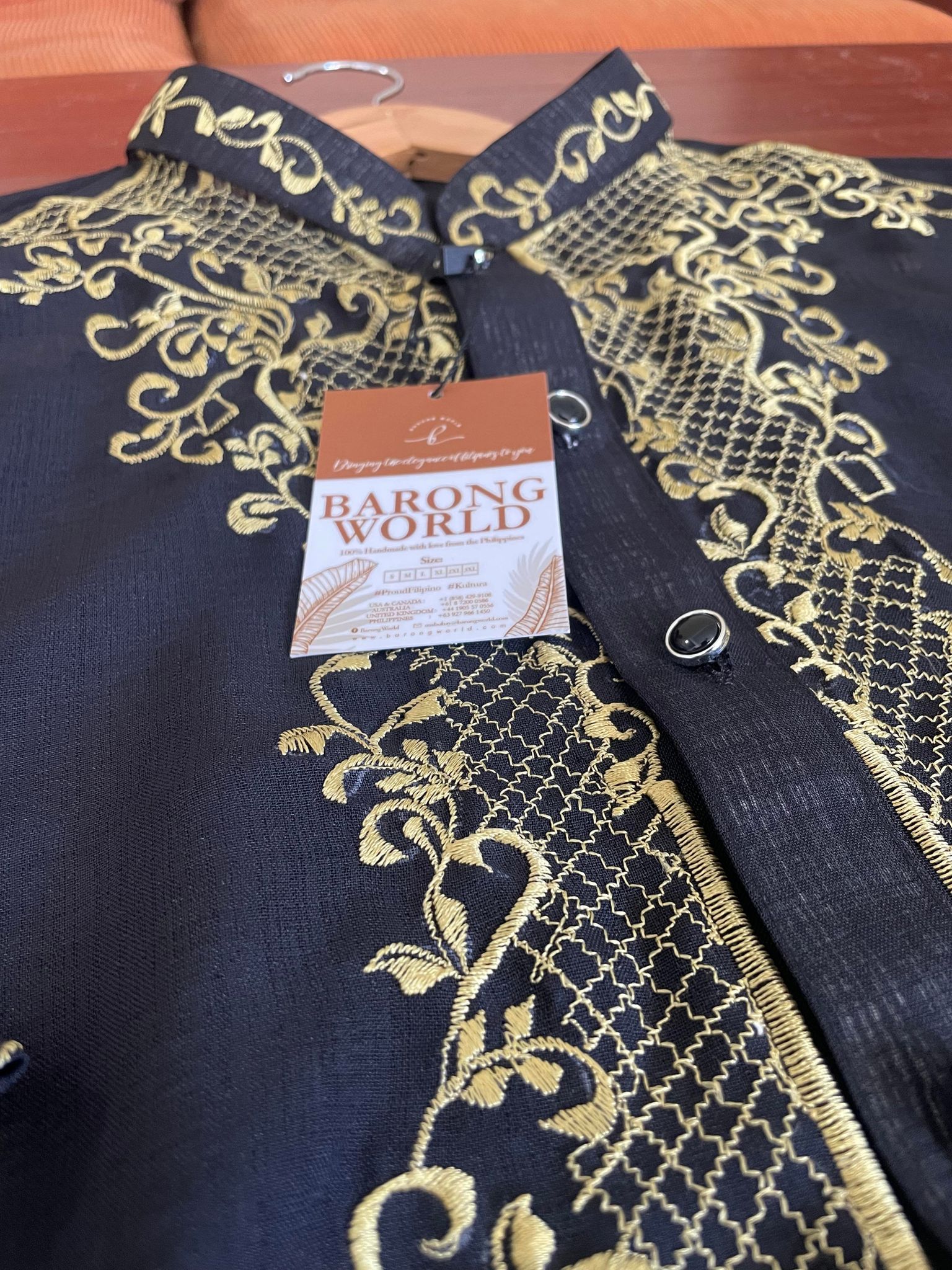 Jusi Premium Embroidery Barong Tagalog