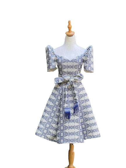 Inabel Filipiniana Dress