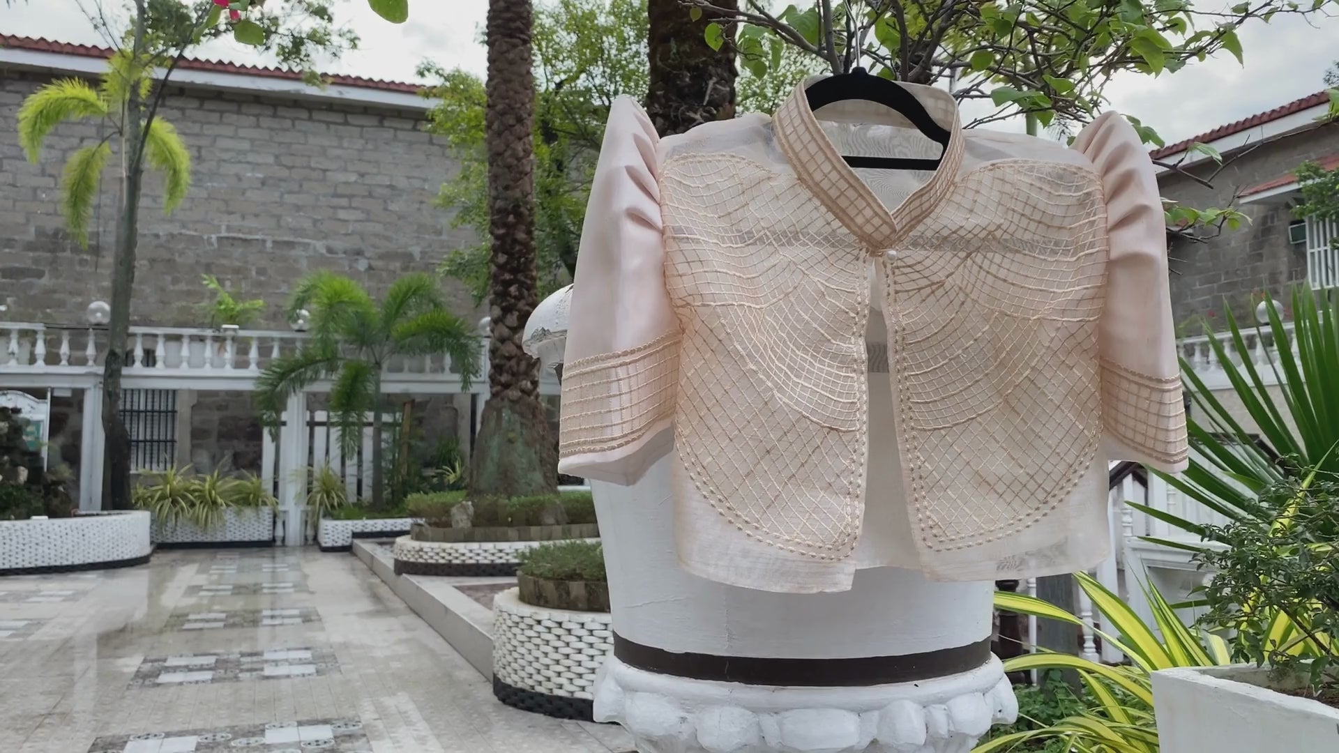 Organza Premium Filipiniana Bolero - Candace - LJRM145