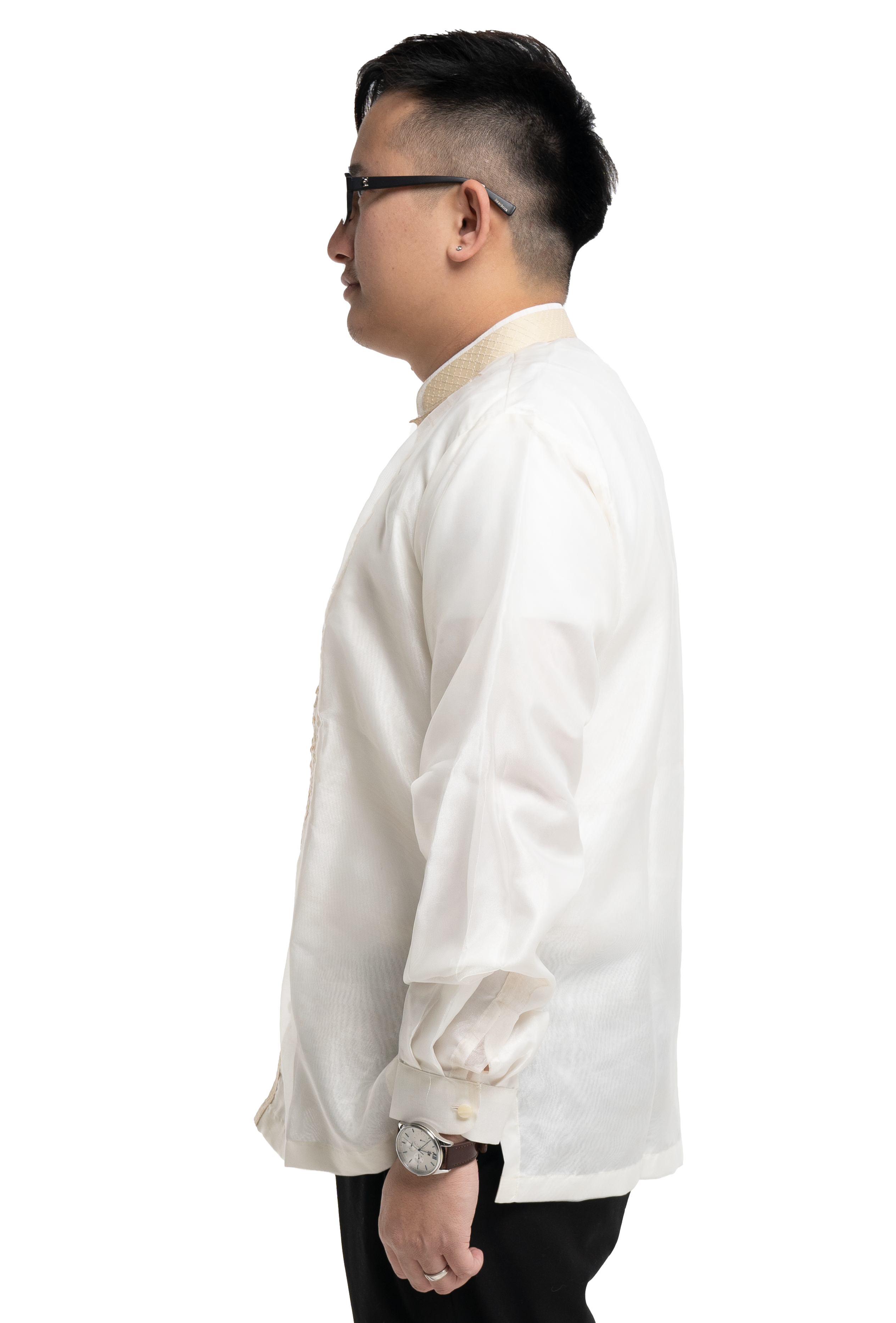 Beige Barong Tagalog