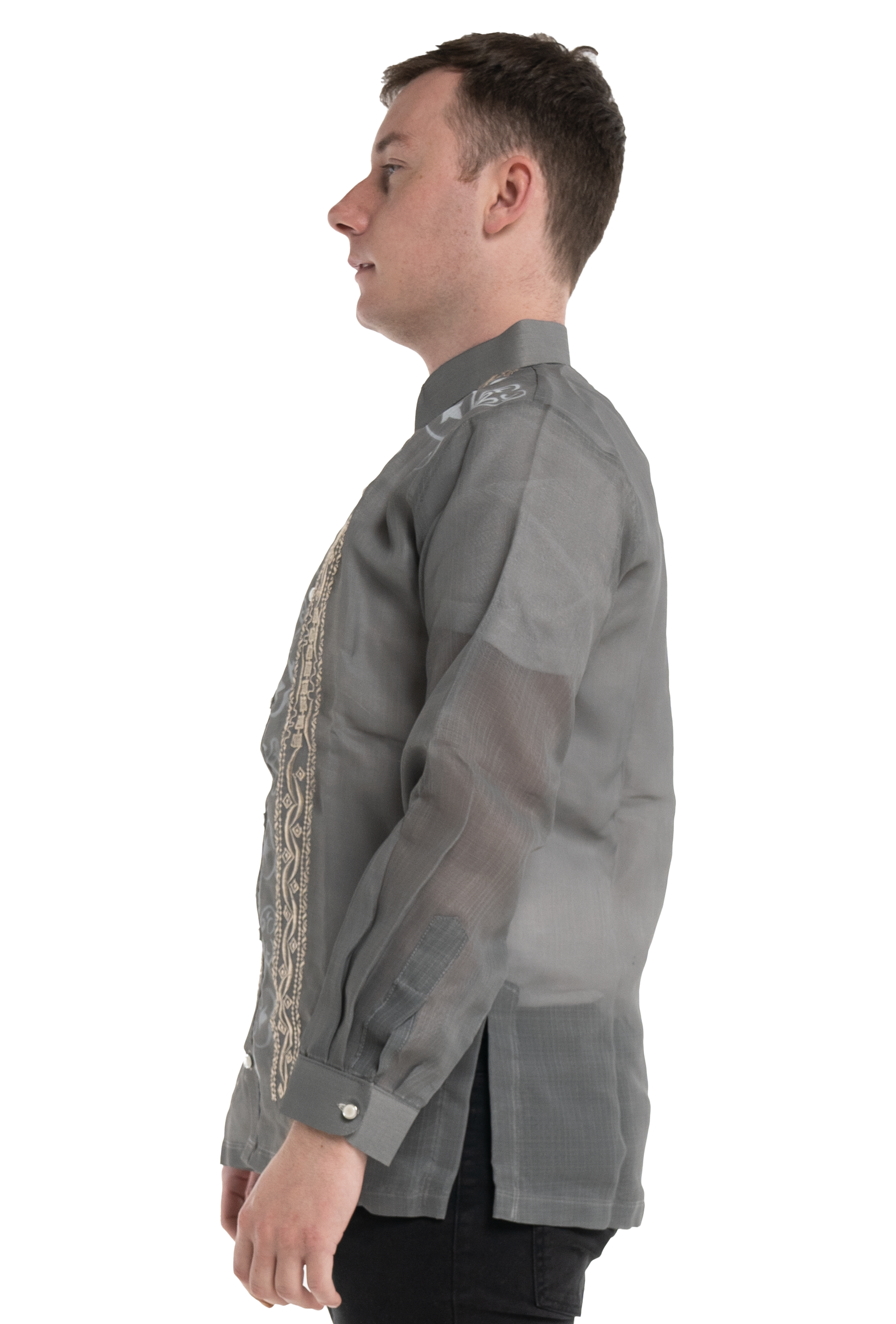 Cocoon Gray Barong Tagalog