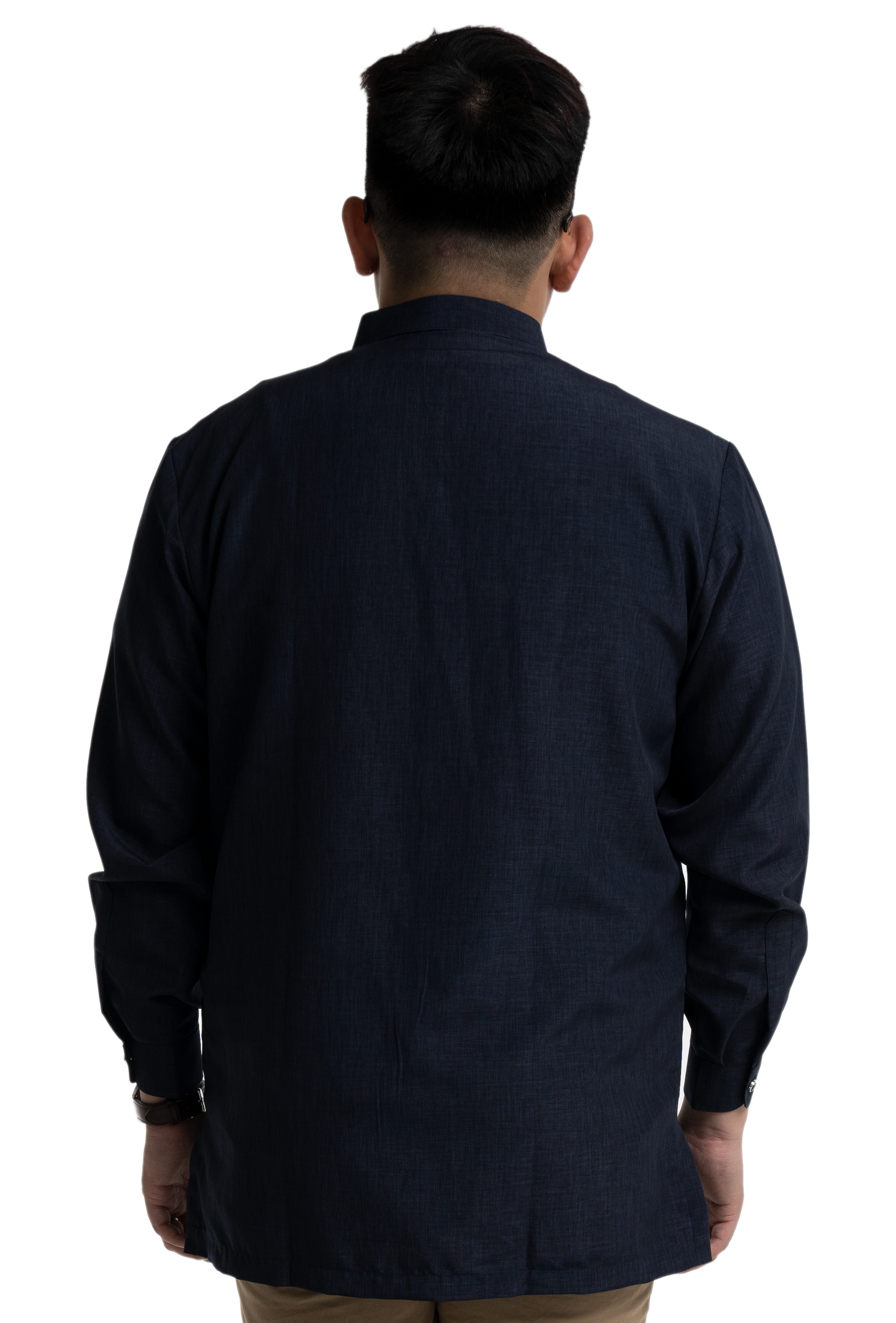Dark Blue Barong Tagalog