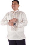 Men's Organza Premium Embroidery Classic Barong Tagalog