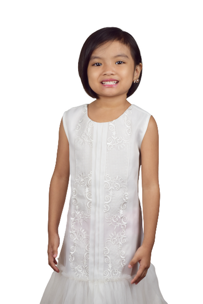 Filipiñana Dress for Girls