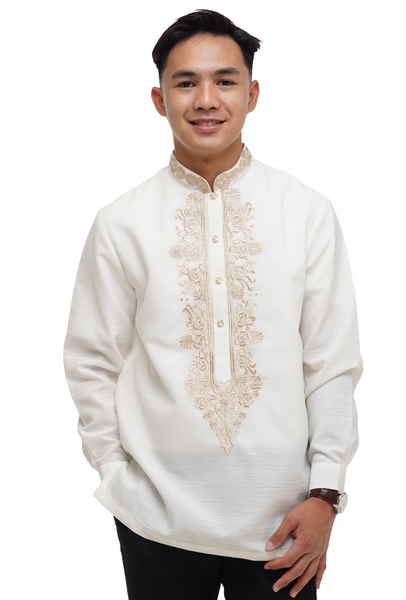 Modern Barong Tagalog for Wedding JS122 – Barong World