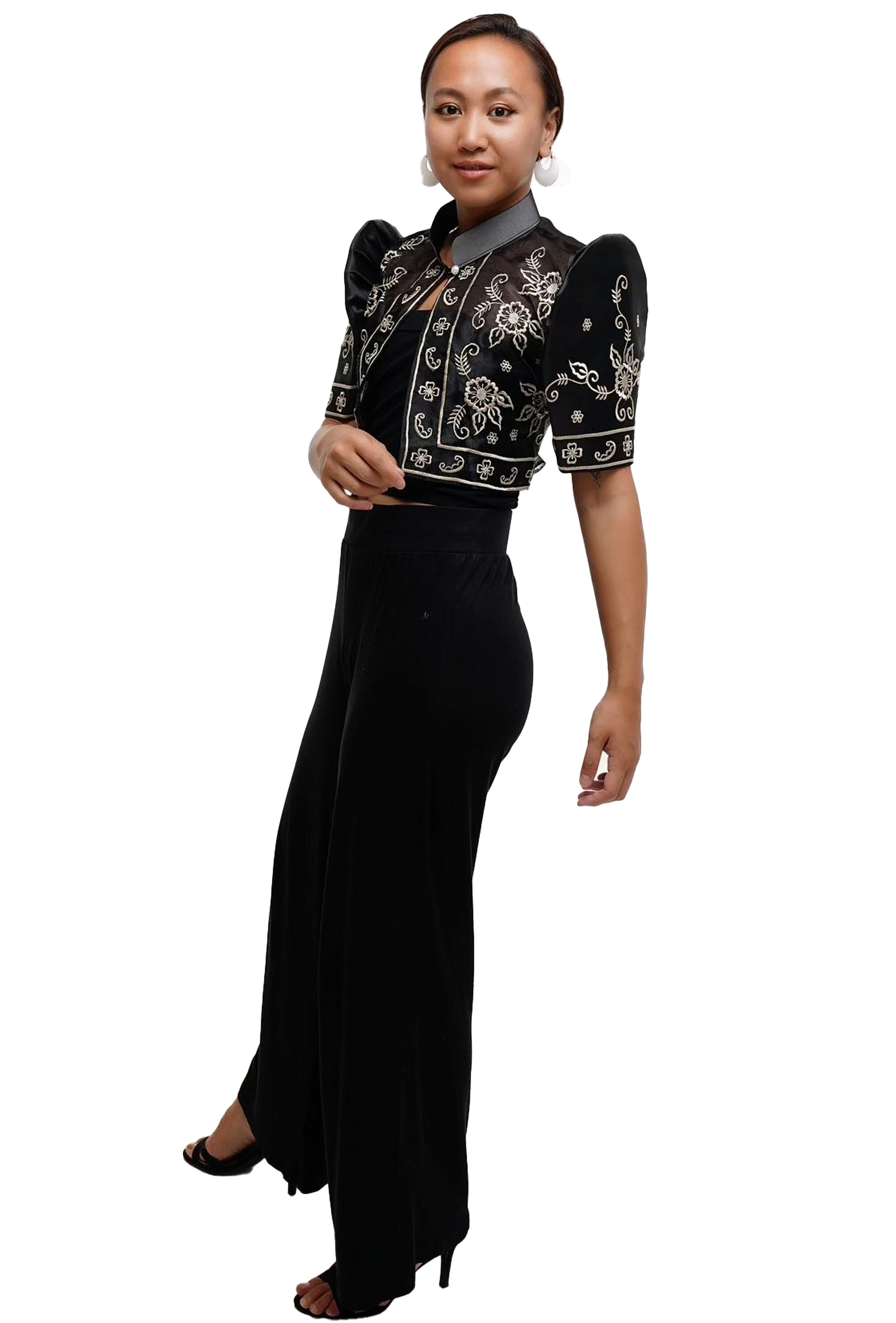 Black Modern Bolero for Women