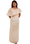 Off-shoulder Filipiniana Ninang Dress