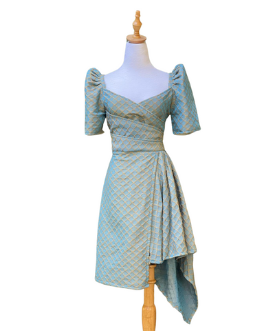 Ilocos Silk Pinilian Dress
