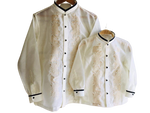 Father & Son Chinese Collar Set F2 For Sale